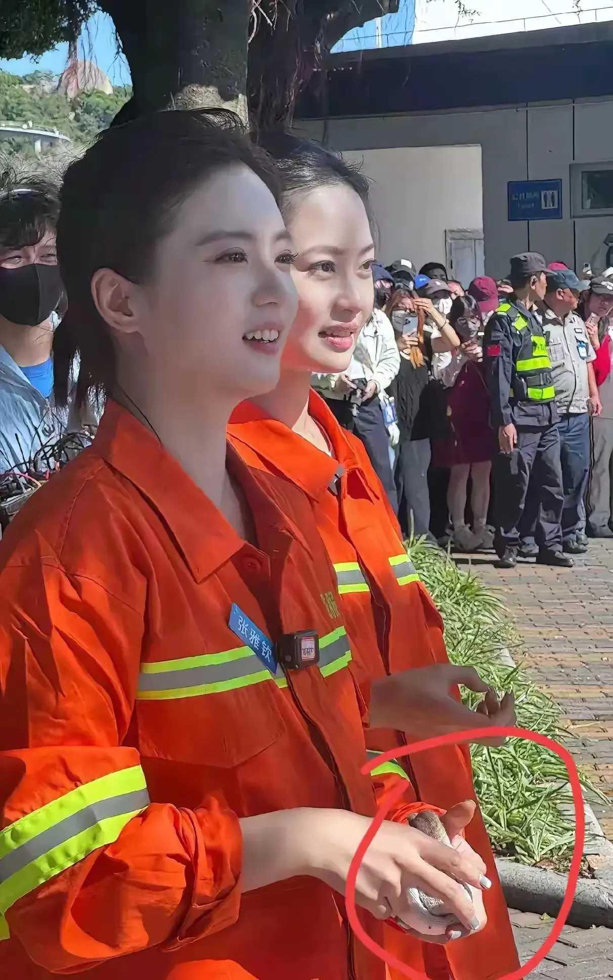 让她们体验一下可以，干活没门