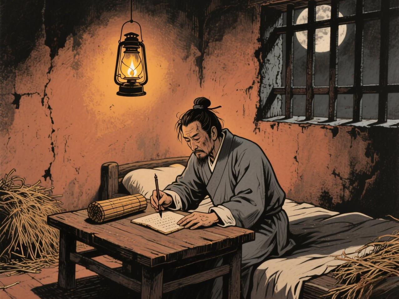 汉景帝长子刘荣，本来被立为太子，后因母亲失宠被废；在给自己修建别墅时占用了宗庙