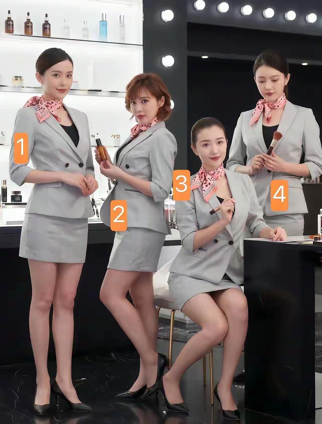 那个行业的员工才是这样的职业装穿搭？追求时髦也得有个分寸，穿搭太少不觉得太显眼了