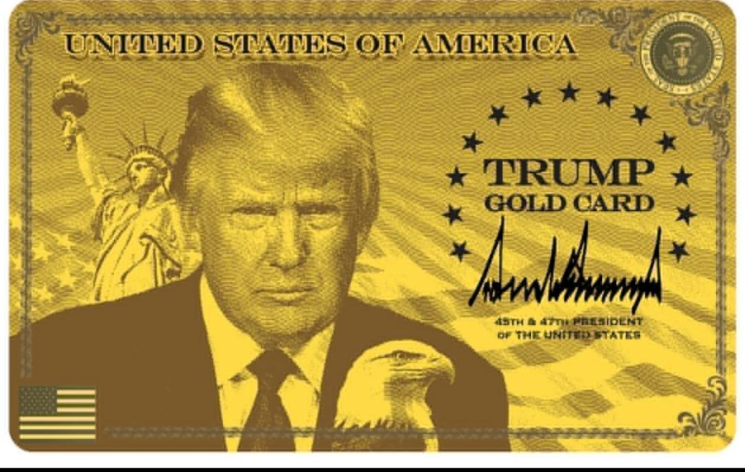 特朗普卖金卡了！特朗普于2025年9月19日推出的“TrumpGoldCar