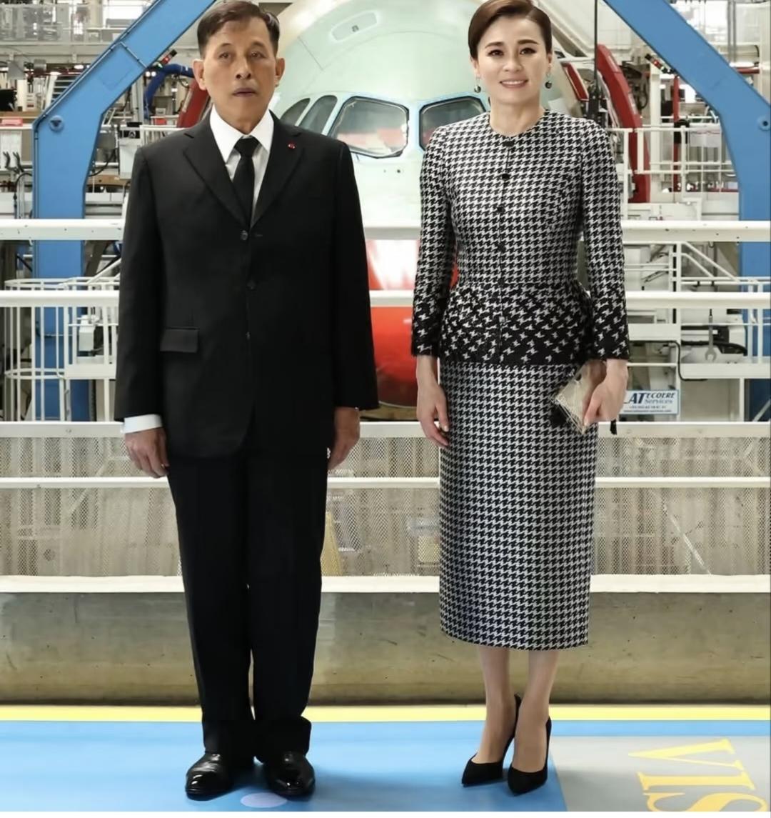 48岁的苏提达王后确实精力充沛啊！6月28日至7月2日圆满结束访问法国之旅。最后