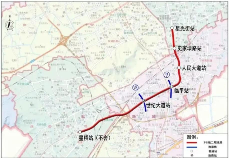 杭州地铁3号线二期：2027年直抵临平，73.38亿打造便捷新动脉杭州轨道交
