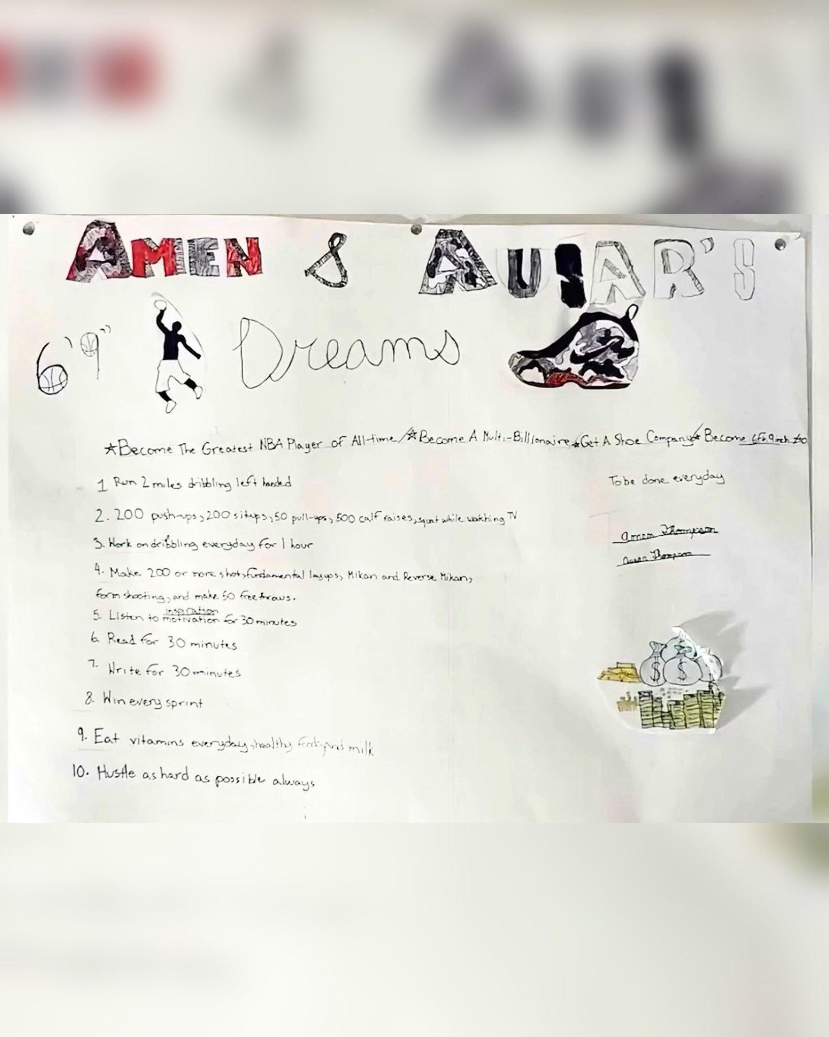 當夢想成真｜AmenThompson