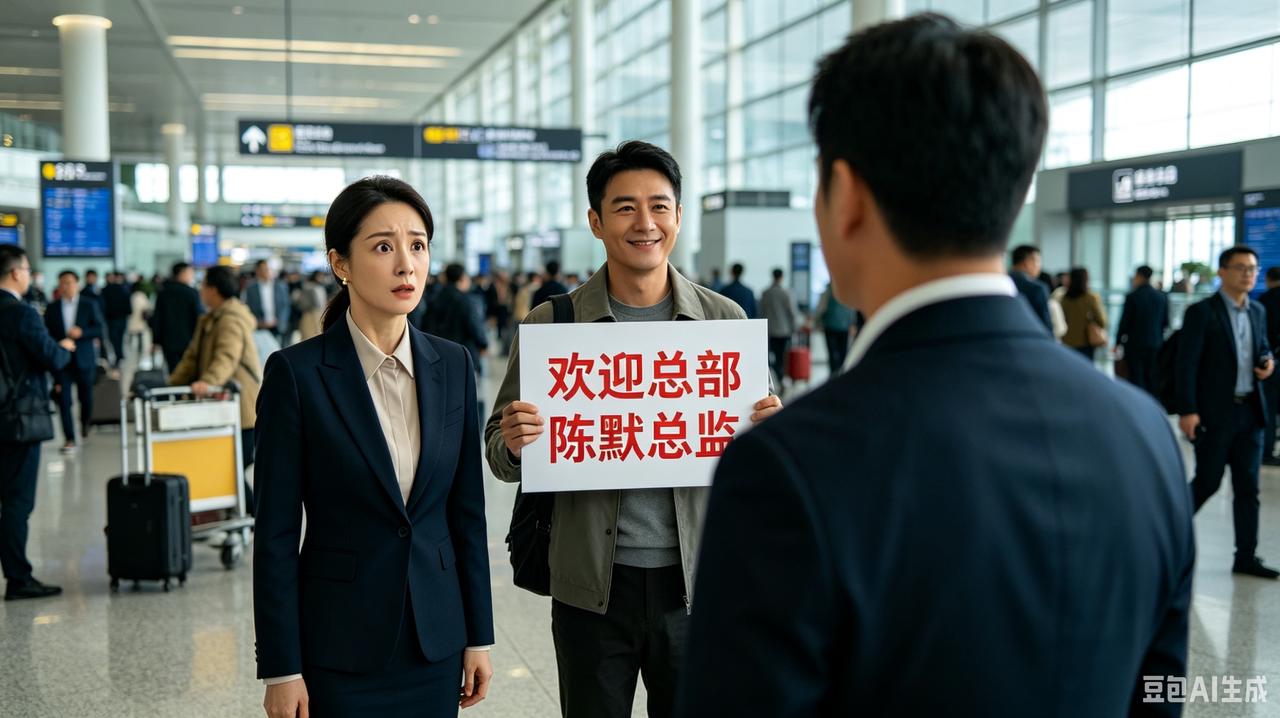 离婚三年机场再遇前妻，她冷笑：“你终于服软回国了，我以后会对你会和对待男秘书一样