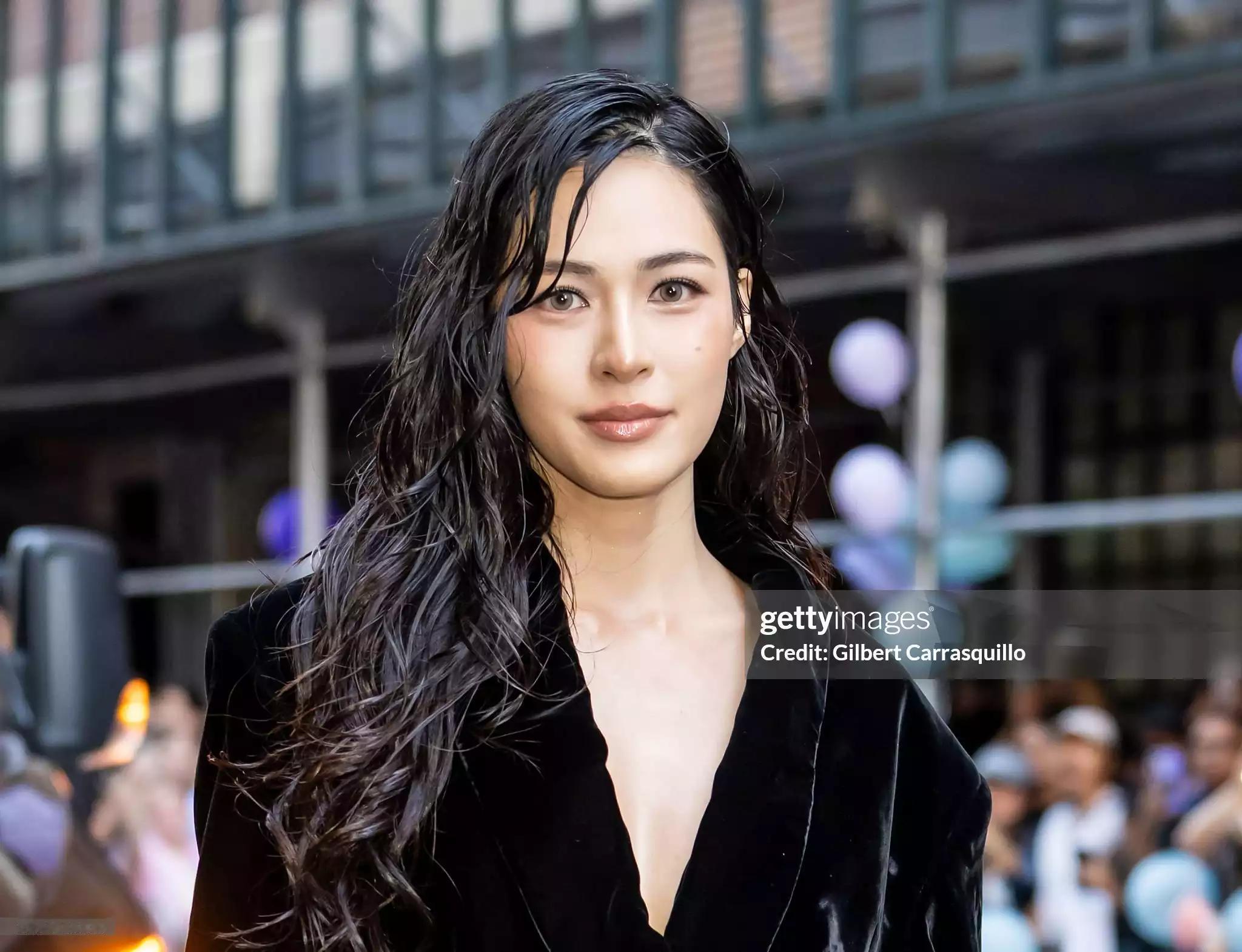 邝玲玲inGettyimages，本季纽约时装周的G社美图来啦，从来都无惧外