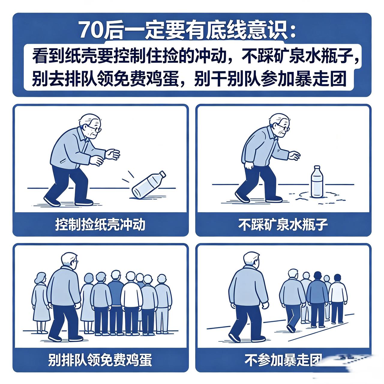 网上有图显示：四十岁以上老人理发十元[捂脸哭]，那70后岂不更老？70后