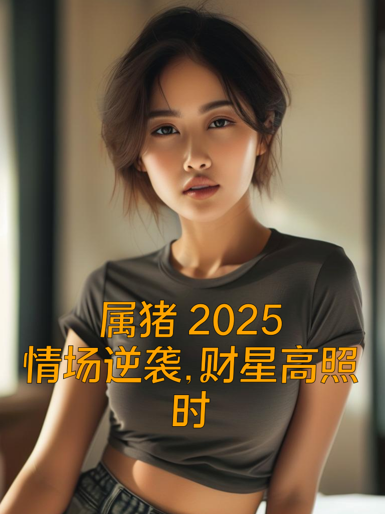 属猪2025：情场逆袭，财星高照时