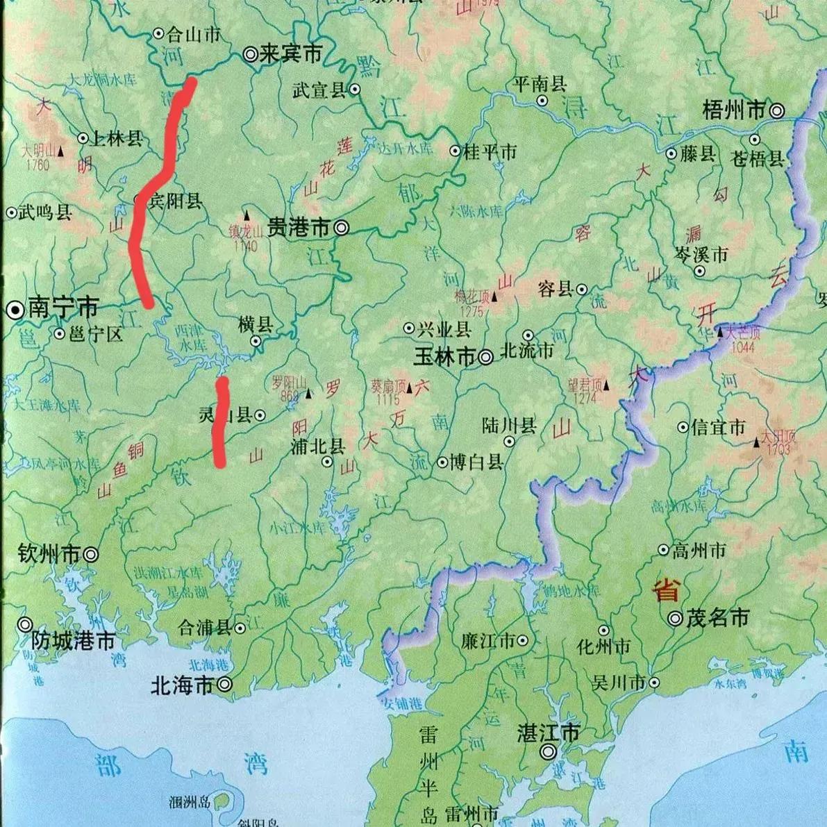 广西的东南部真是一块风水宝地，这里有江有海，有湖泊和山川。而且这里位于粤桂琼沿海