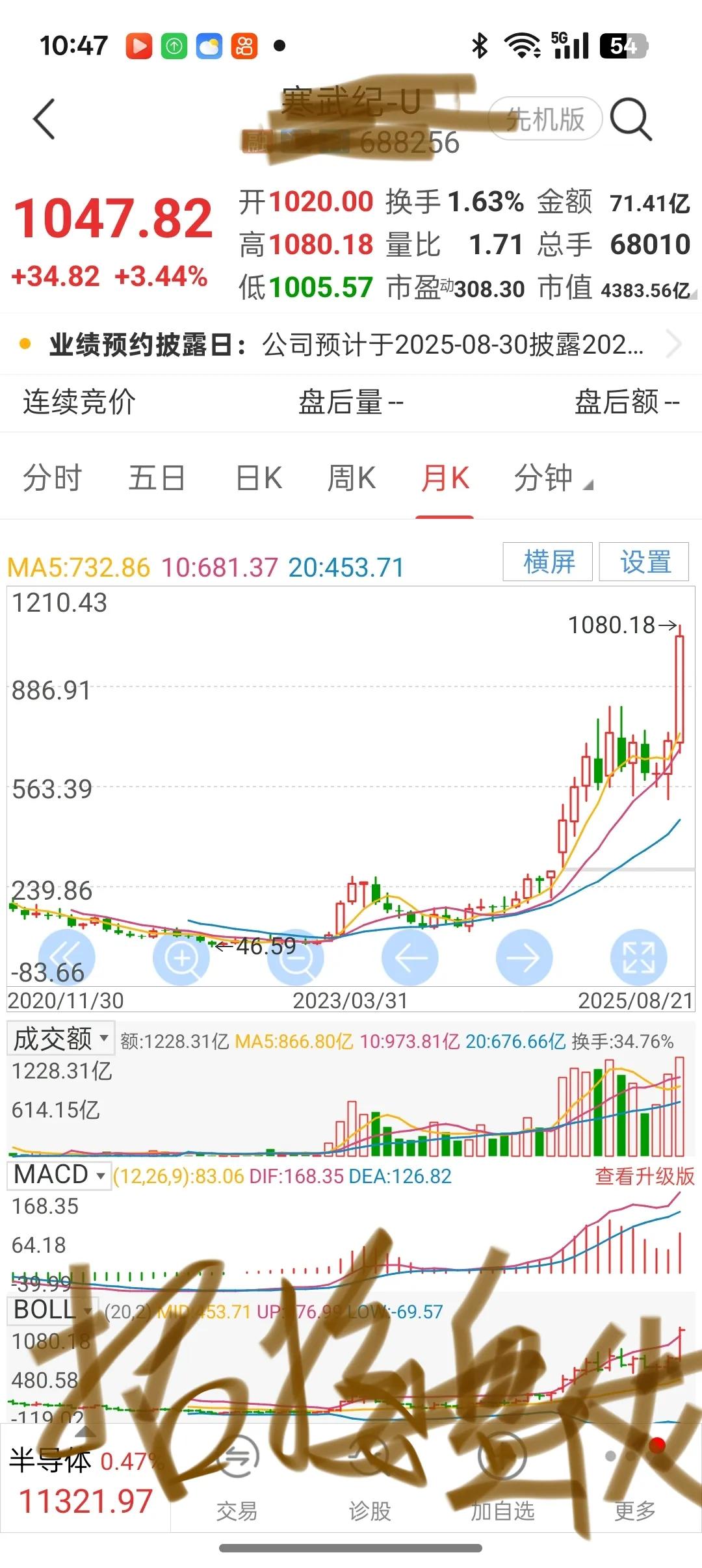 所有的牛市盛宴，最后都由散户买单。为什么？庄家本身大资金的体量决定了，他们有