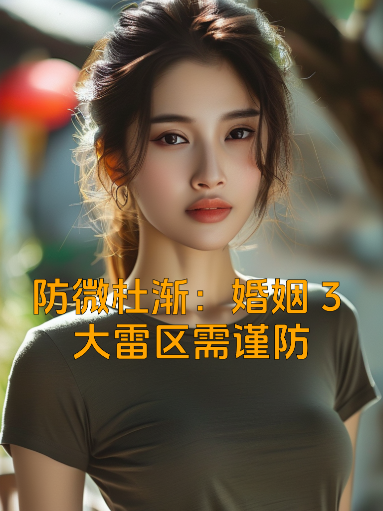 防微杜渐：婚姻3大雷区需谨防
