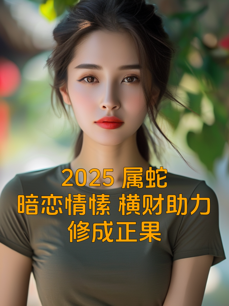 2025属蛇：暗恋情愫，横财助力修成正果