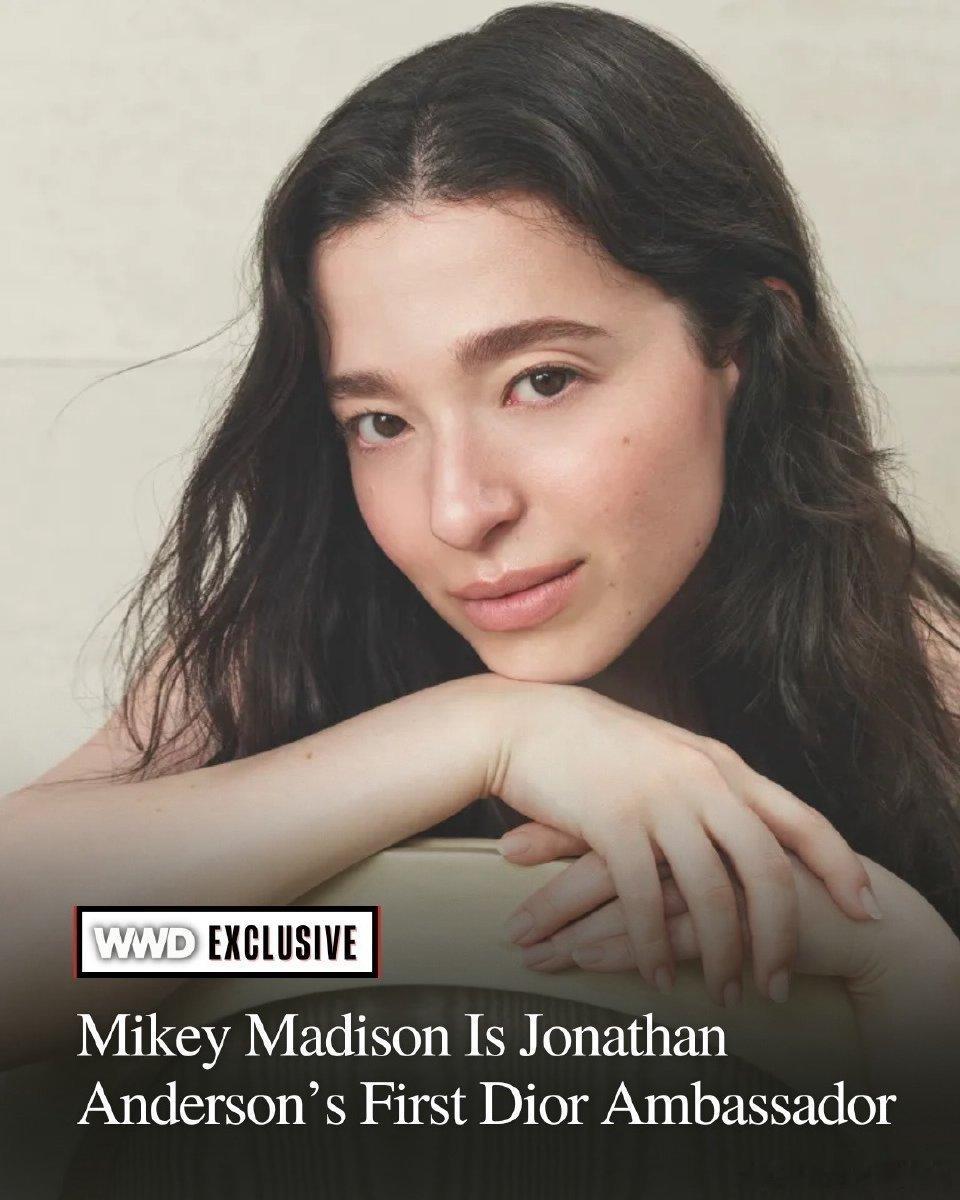 Dior官宣了新晋奥斯卡影后MikeyMadison，她也成为Jonatha