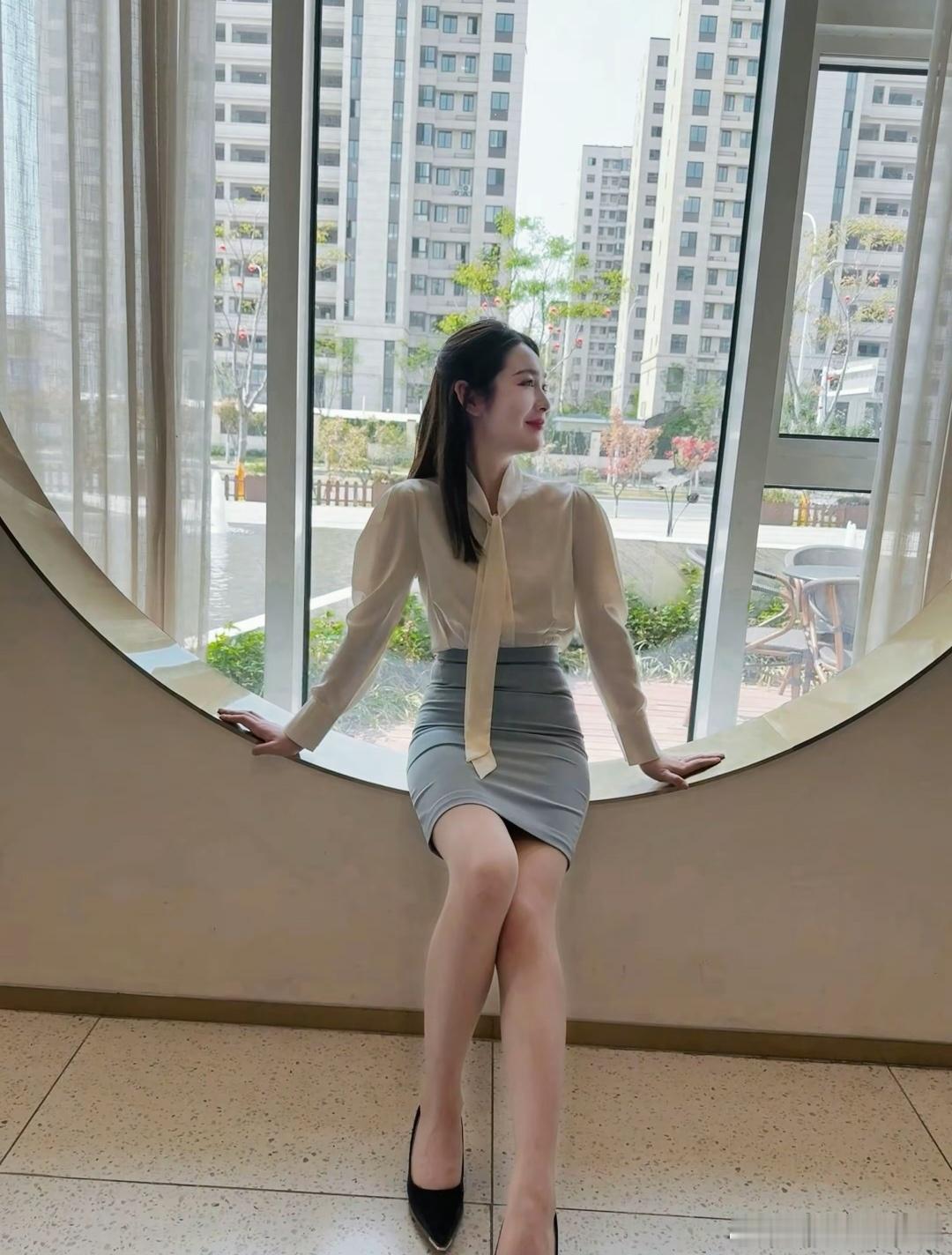 今天穿什么职业装美女精彩人像​​​