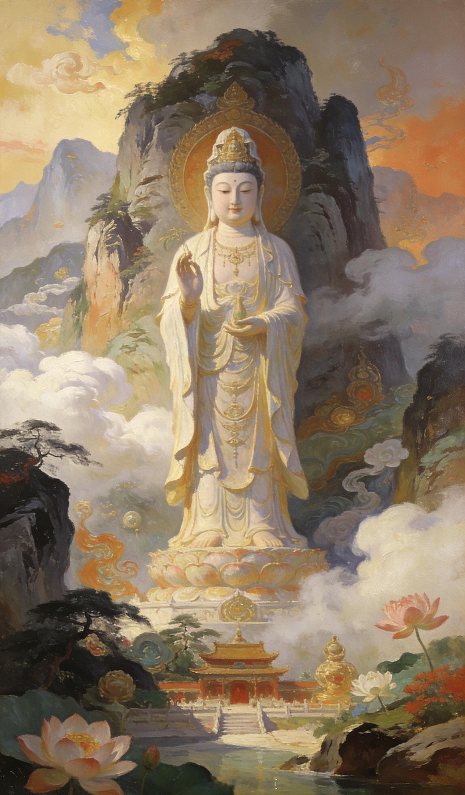 刷到别划走，3秒内，对着圣像默念心愿！这是菩萨与你的福运约定。你的坎坷都已成为过