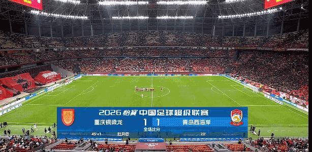 青岛西海岸客场1：1战平重庆铜梁龙，这样的结果青岛西海岸完全可以接受，毕竟本赛季