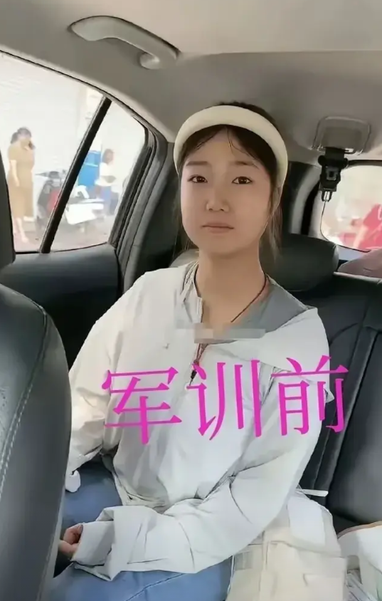 安徽，有一名高中女生去参加军训，父母开车把她送到目的地之后，然后就离开了。十天之