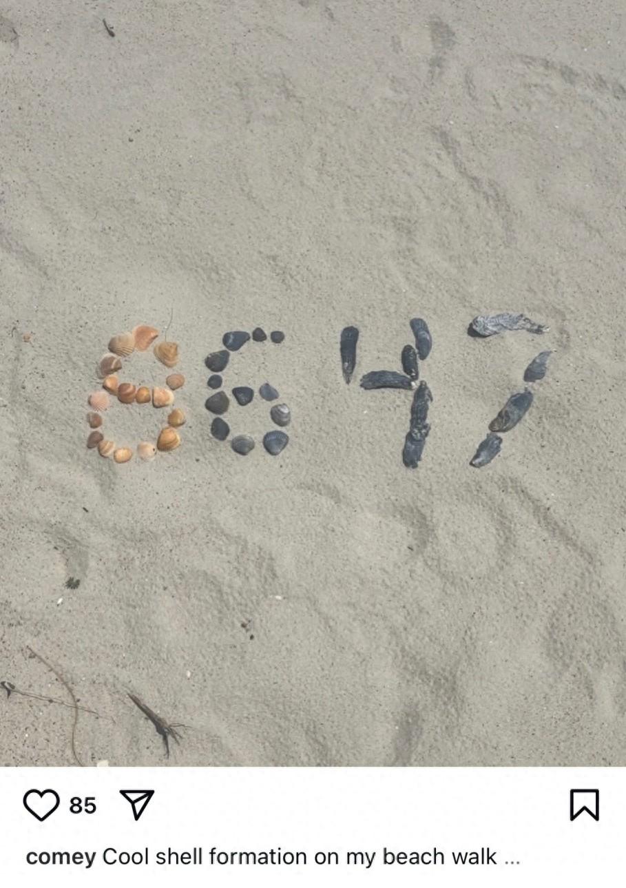 美式“文字狱”来了“8647”是个什么梗？2025年5月15日，美国联邦调