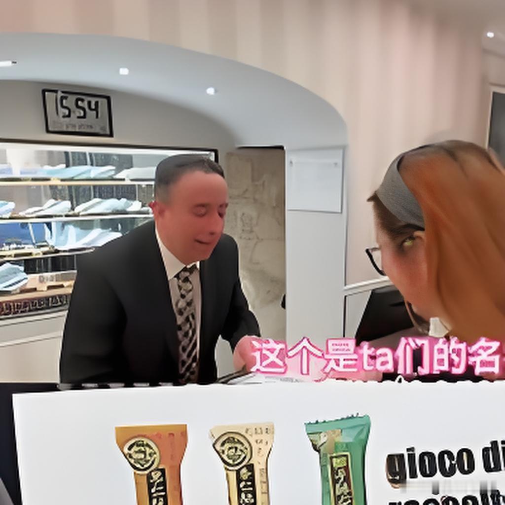 中国游客在米兰佛罗拉酒店退房时，随手分给前台小哥几颗徐福记酥心糖。本只是旅途收尾