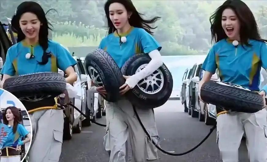 白鹿浓妆淡妆都很适合，章若楠更适合淡妆，找到适合自己的妆容也没什么白鹿章若楠妆容