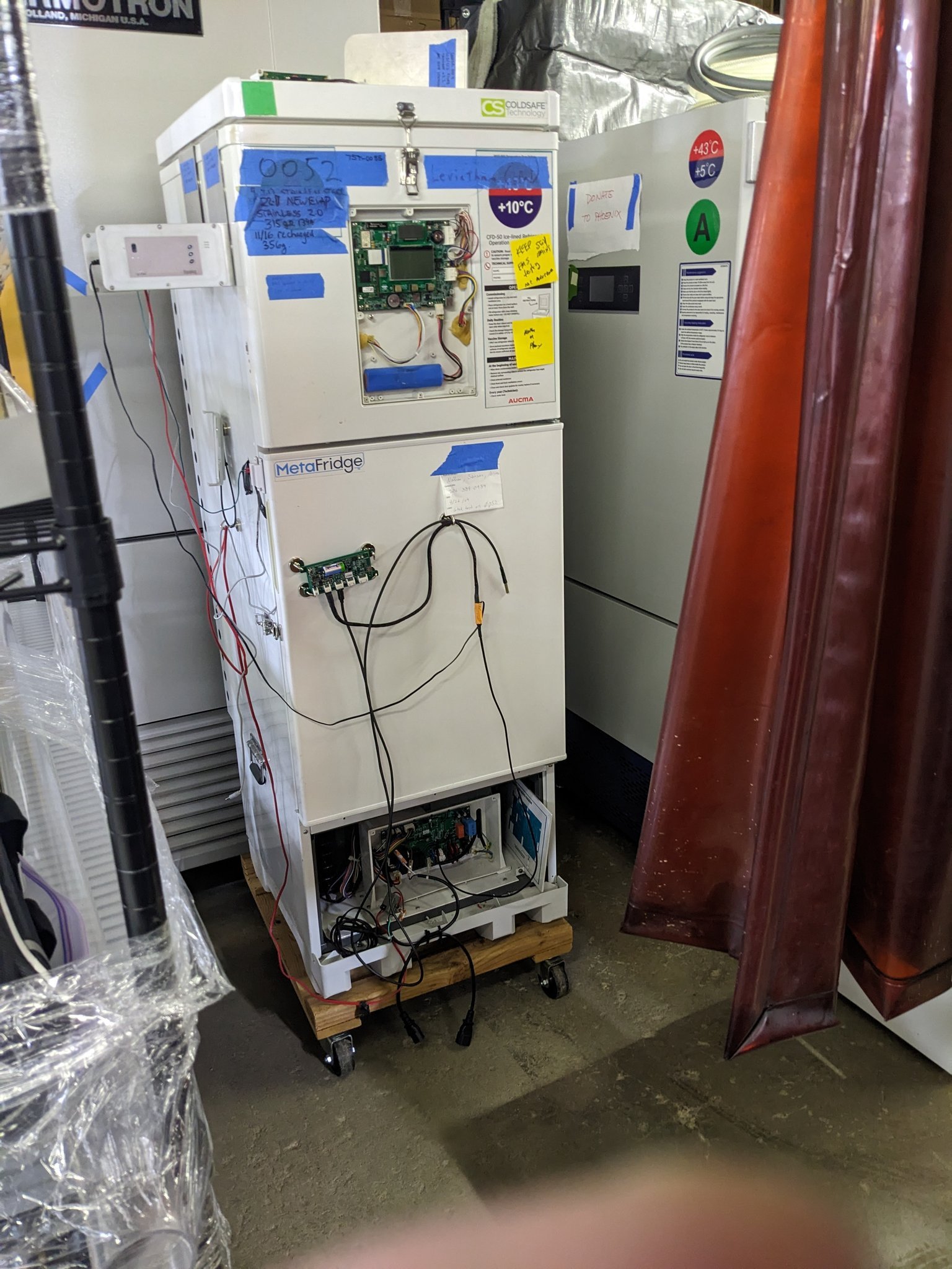 ¹这个很特殊的冰箱叫MetaFridge，最大特点是适用于电网不稳定的非洲等欠