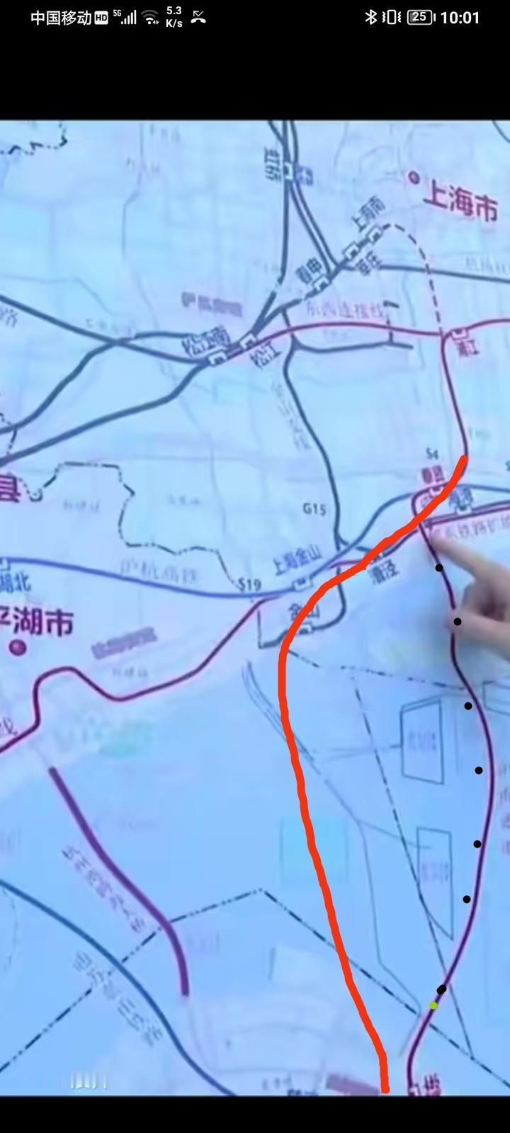 预测沪甬双层跨海大桥90%登陆上海金山卫站奉贤站确定了。宁波登陆慈溪兴慈大道宁