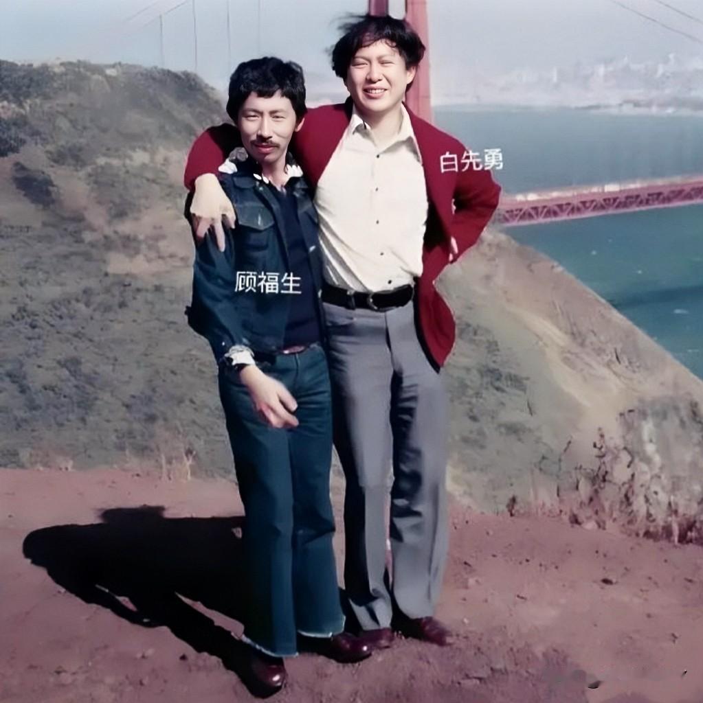 这才是顾祝同儿子顾福生与白崇禧儿子白先勇年轻时候的真实模样，并非演员所扮演的角色