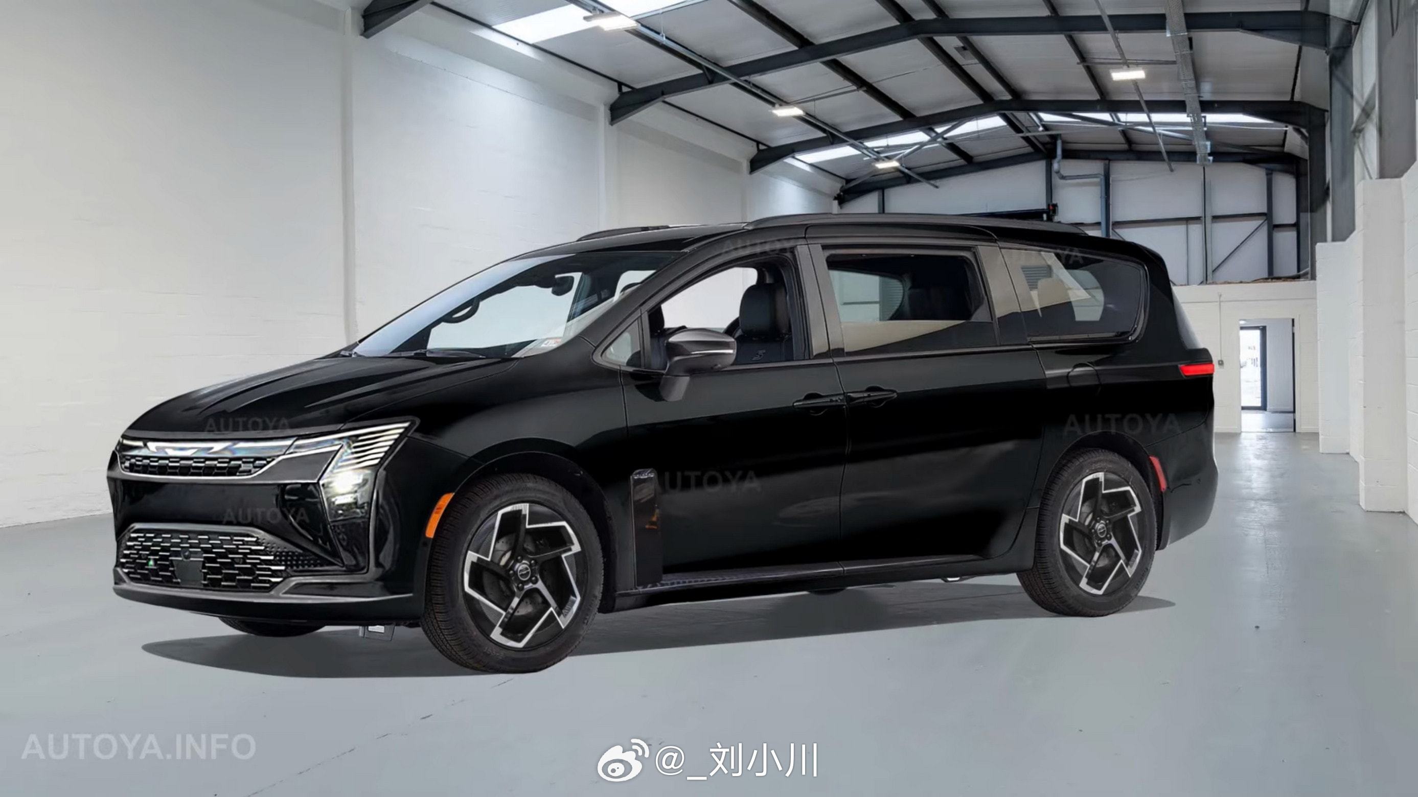 中期改款克莱斯勒大捷龙Pacifica效果图根据谍照图1和图2绘制，中期改款