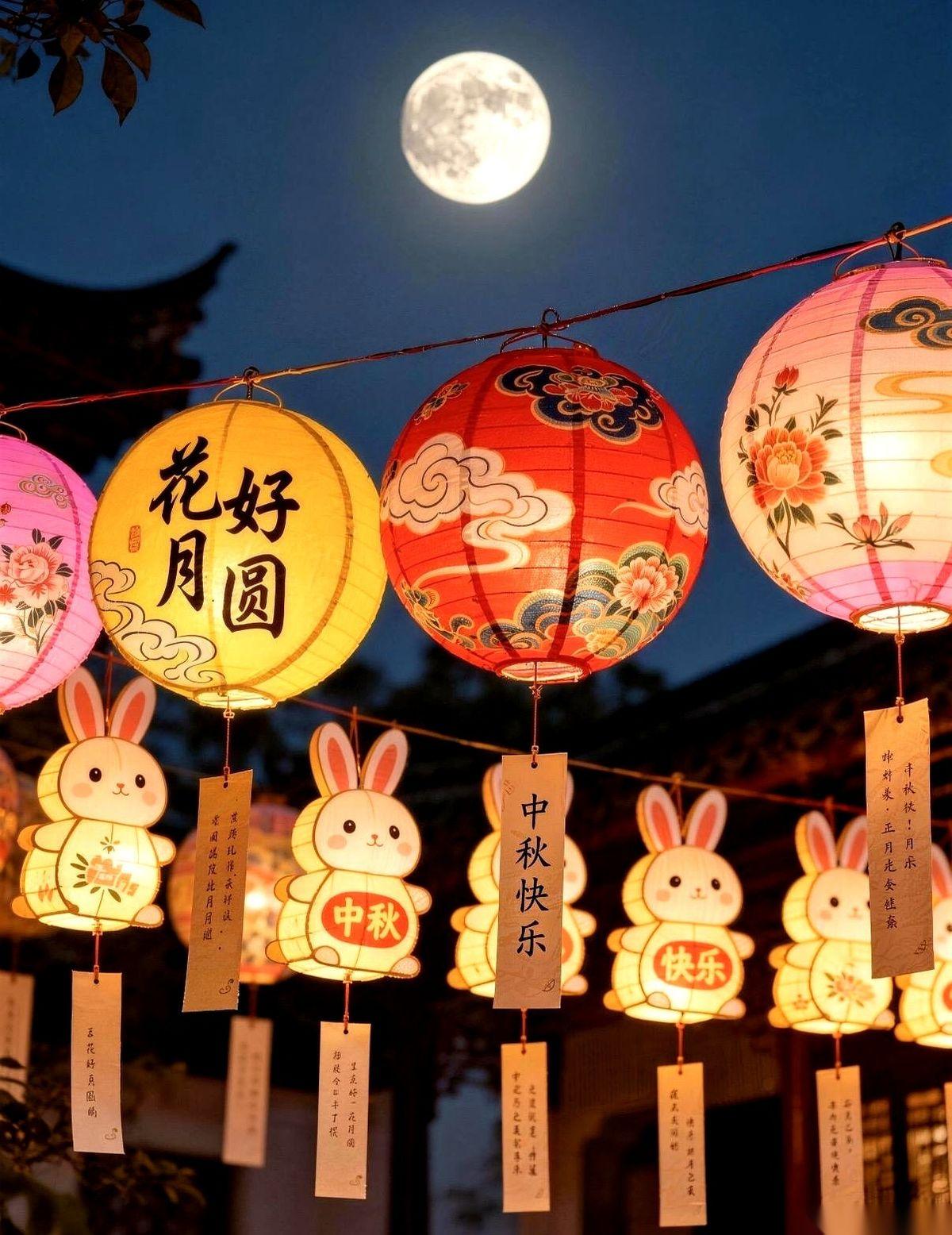 中秋夜的锅里得留个馒头、半碗饭或者几块月饼。平时总习惯把锅刷得干干净净，但今晚