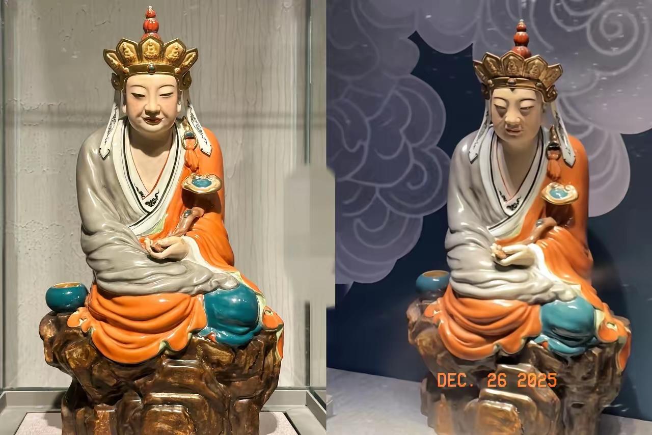 这肯定是灯光的问题，南京博物馆的西汉金，南京博物馆的西汉金兽还没查清楚，又让网友