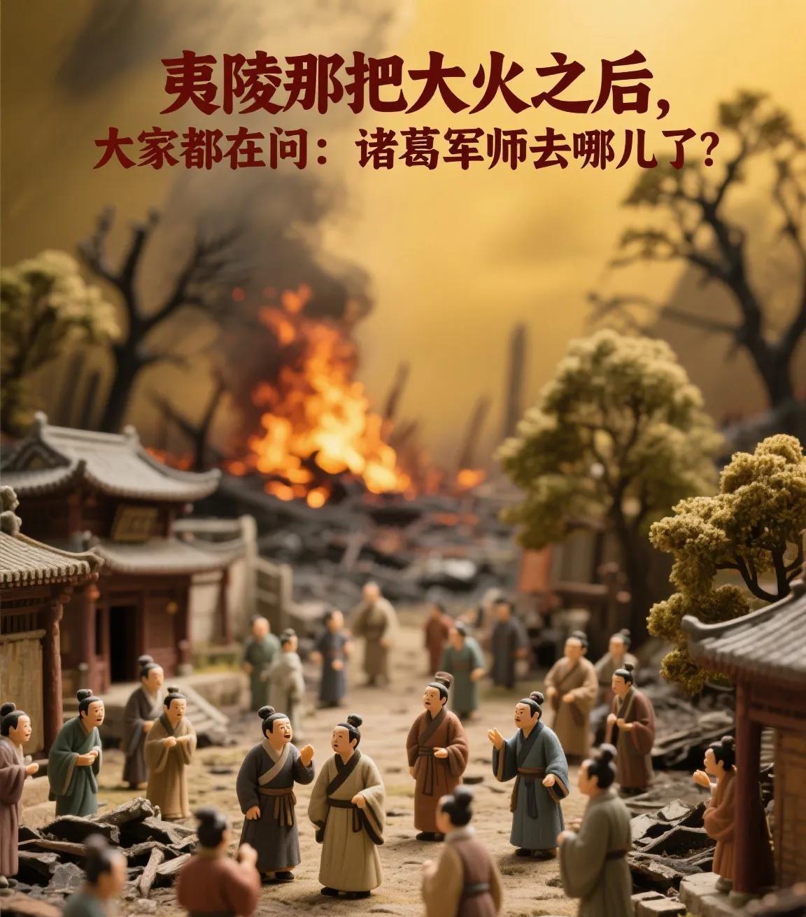 夷陵那把大火之后，大家都在问：诸葛军师去哪儿了？咱们都知道，三国里的诸葛亮多神
