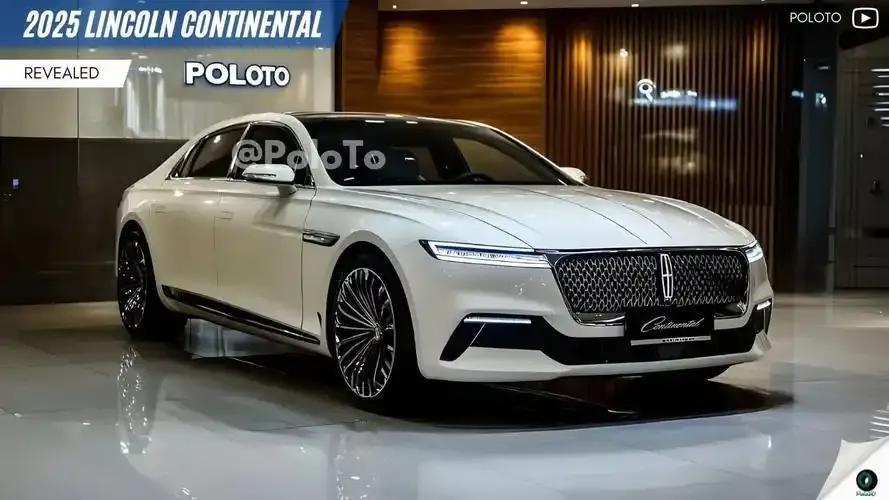 一眼爱上！2025款林肯大陆凭什么成为豪华轿车新标杆？先看外观，超5米修长