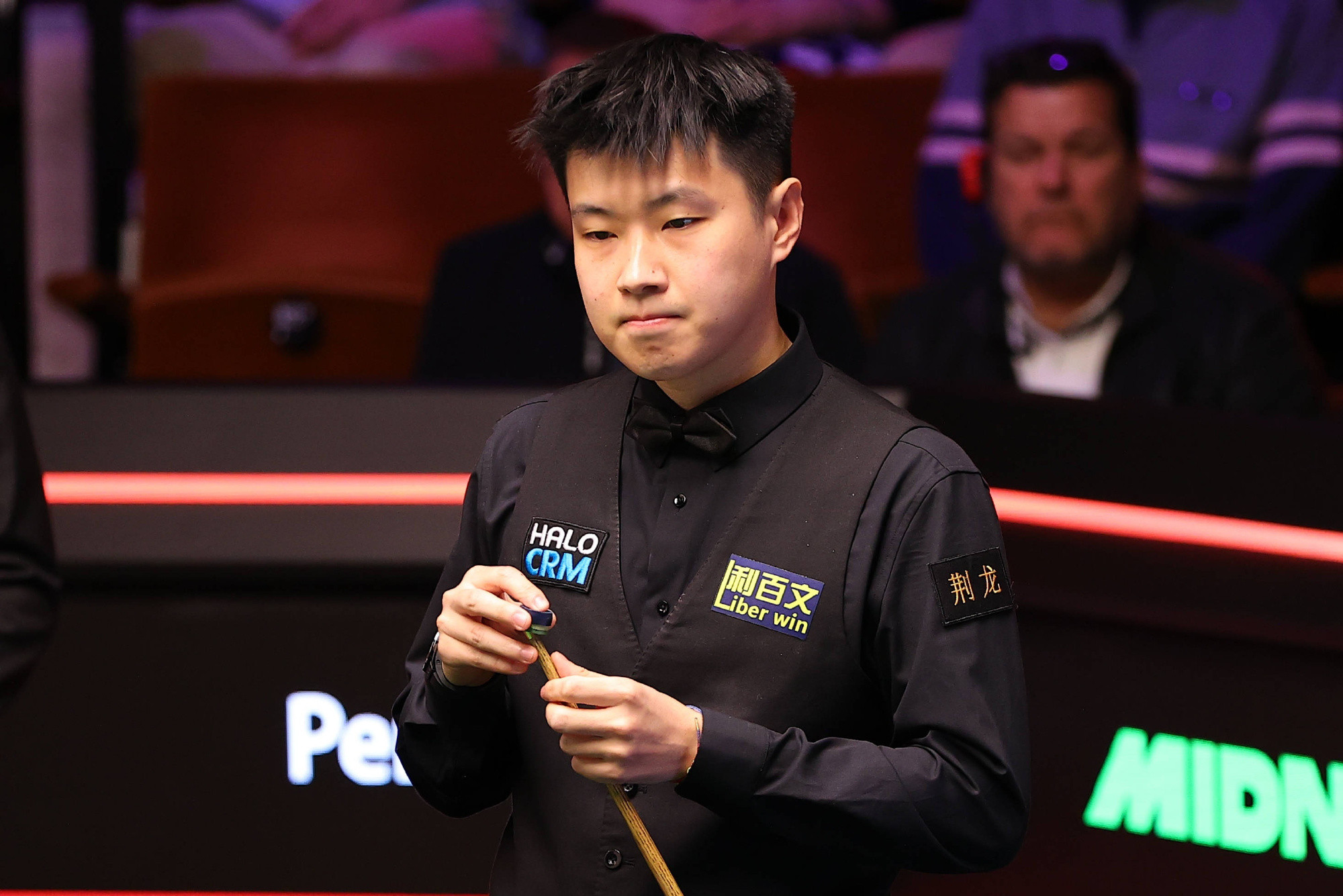 【 谈本次比赛 赵心童：我觉得这次比赛让我积累了很好的经验，接下来的比...