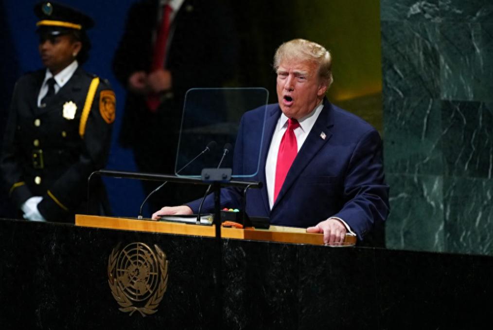 特朗普于第81届联合国大会向全世界许下一个承诺！老实说，这回全世界都得谢中国。