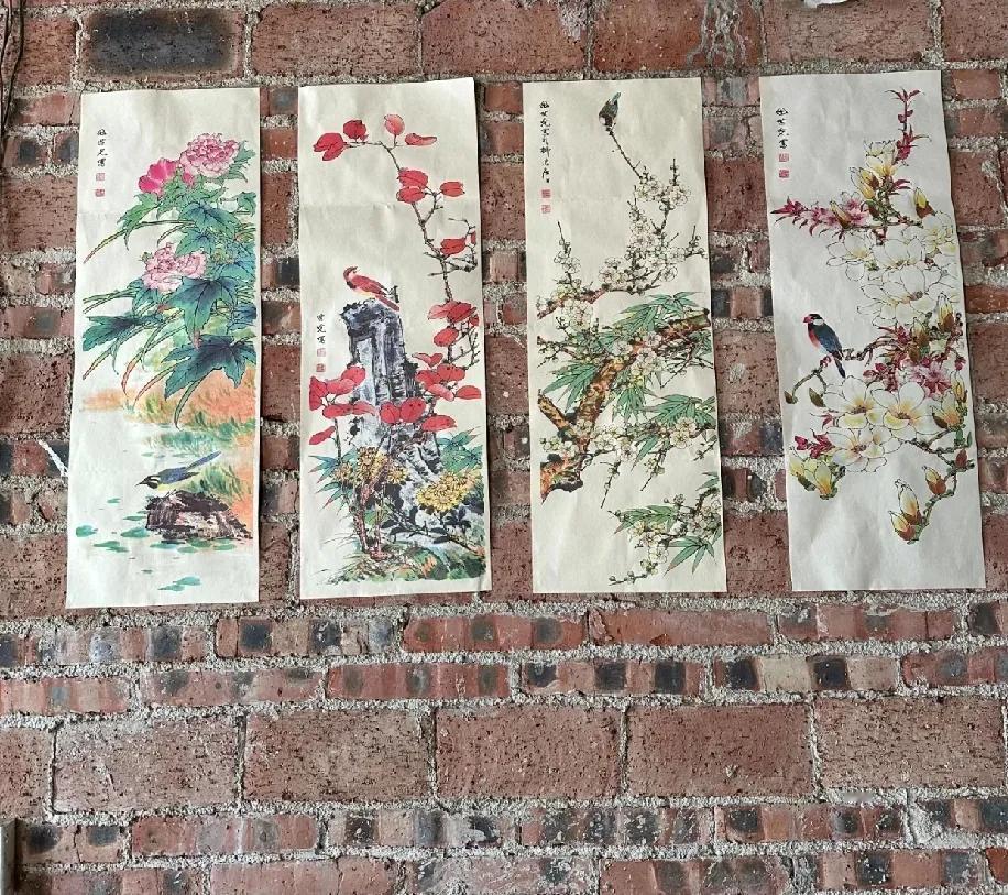 我哥39岁，初中就辍学了家里一直穷，别说学画画，读书都凑不出钱。可他这天赋真叫