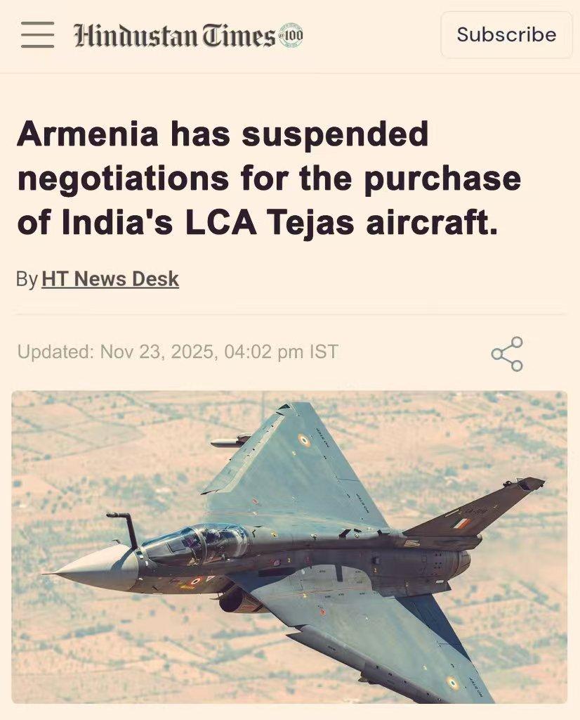 巴基斯坦枭龙战机下一步将会出口三个国家，印度LCA光辉战机唯一可能的出口国，亚美