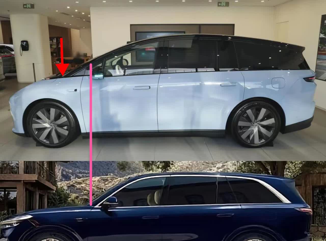 理想i8到底是SUV还是MPV?其实就是个杂合体，MPV的车头，SUV的车屁股