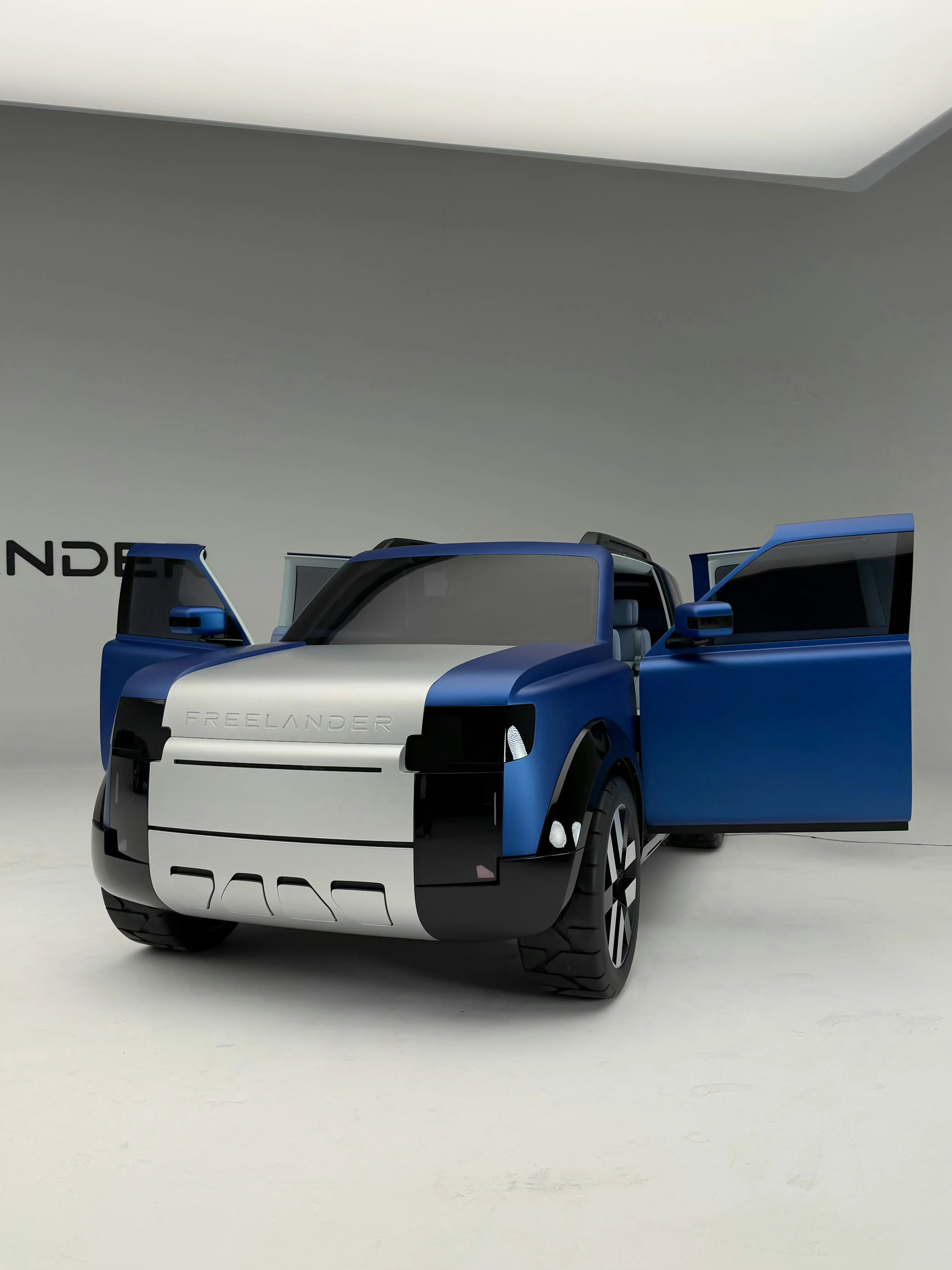 路虎FREELANDER神行者品牌首款概念车---神行者97外观如下，好看吗？