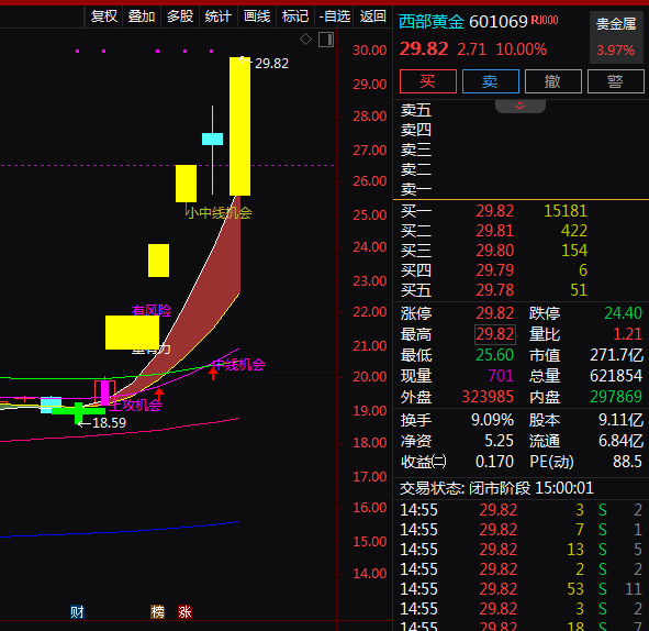 热门个股解读——西部黄金（601069）