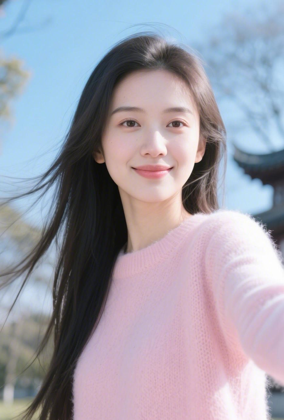 你看，你看这样的天气，这样的春暖花开的季节，你就不想约几个好友一起去踏踏青吗？