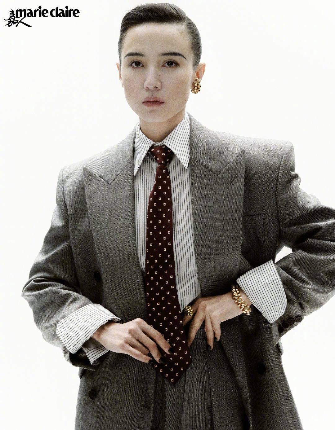 宋佳为MarieClaire拍摄的一组新写真：​​​​