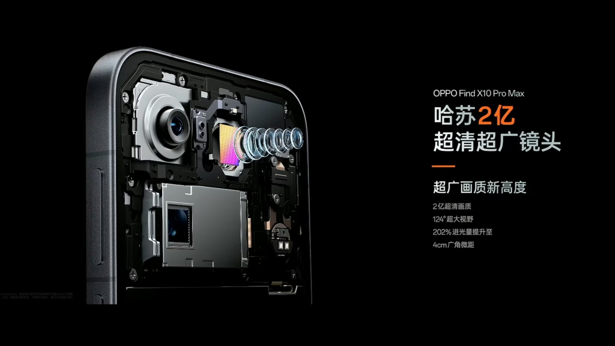 FindX10ProMax，今年下半年新机里最好的超广角。OPPO发布会