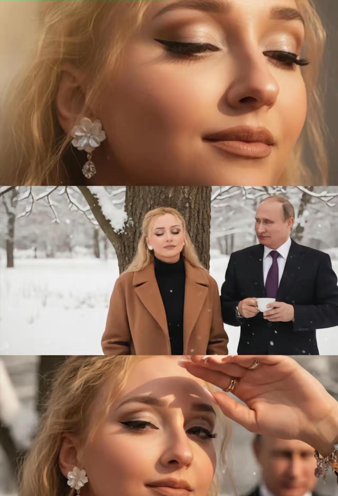 大帝是一见钟情，很多人说，大帝可要小心了，可不要是美国施展的美人计，小心是间谍