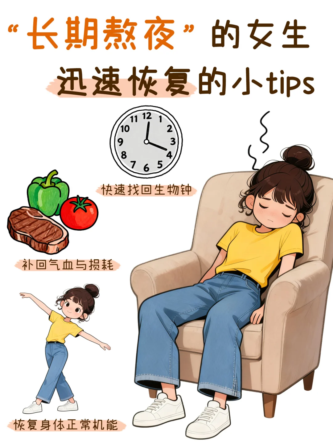长期熬夜的损伤修复起来真的好难啊~