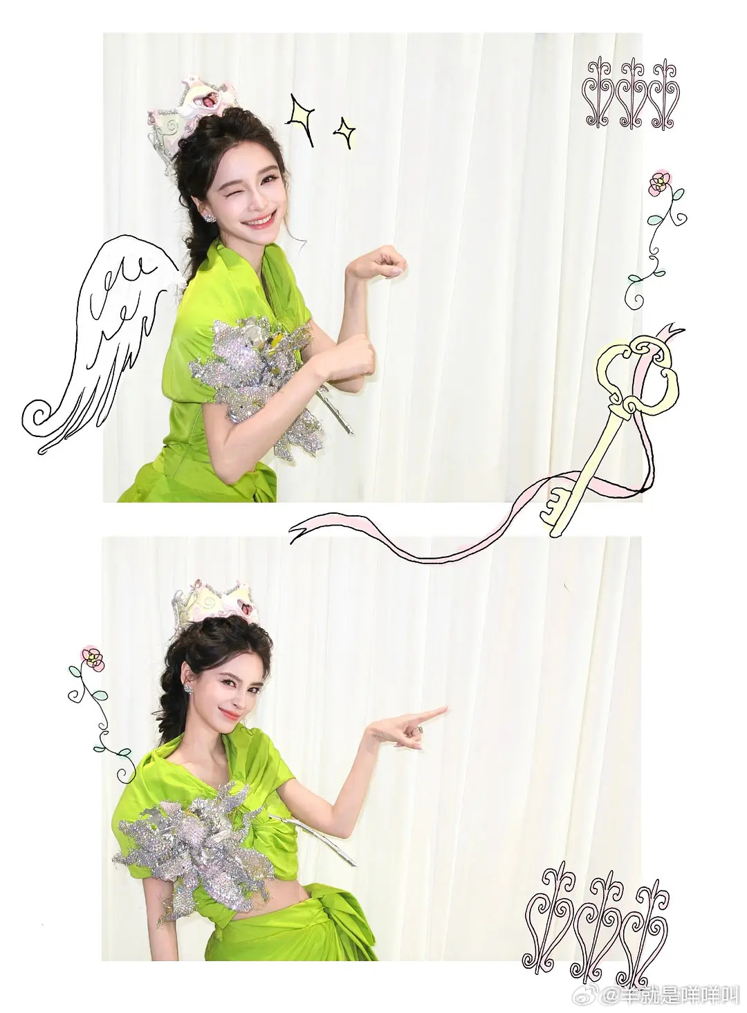 Angelababy这组好萌啊​​​