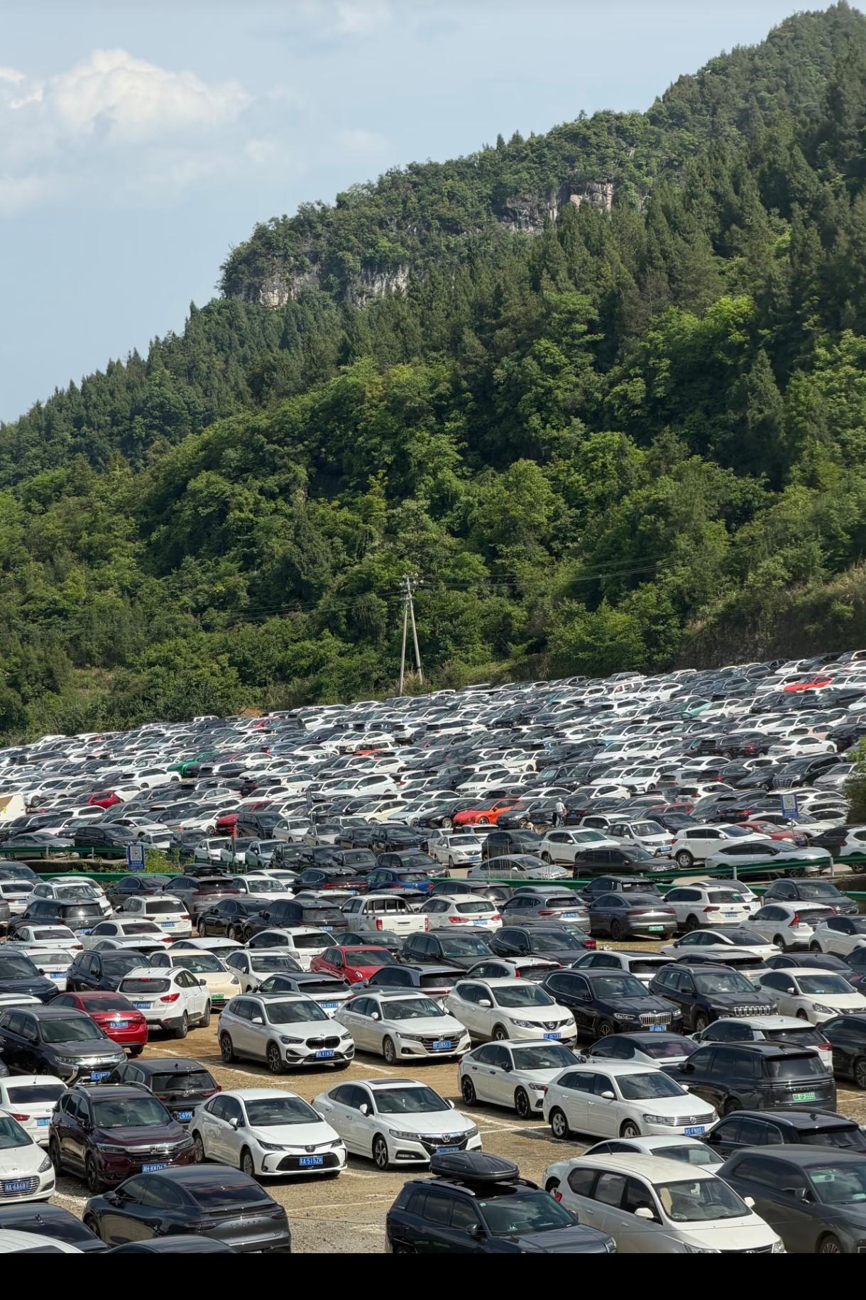 三峡人家景区，车多人多，真的很不推荐来，这么大个景区连最基本的预案都没有。只知道