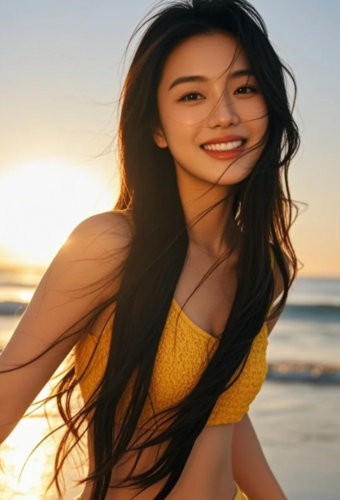 美女的眼神太清澈，看得人心都忍不住柔软下来！