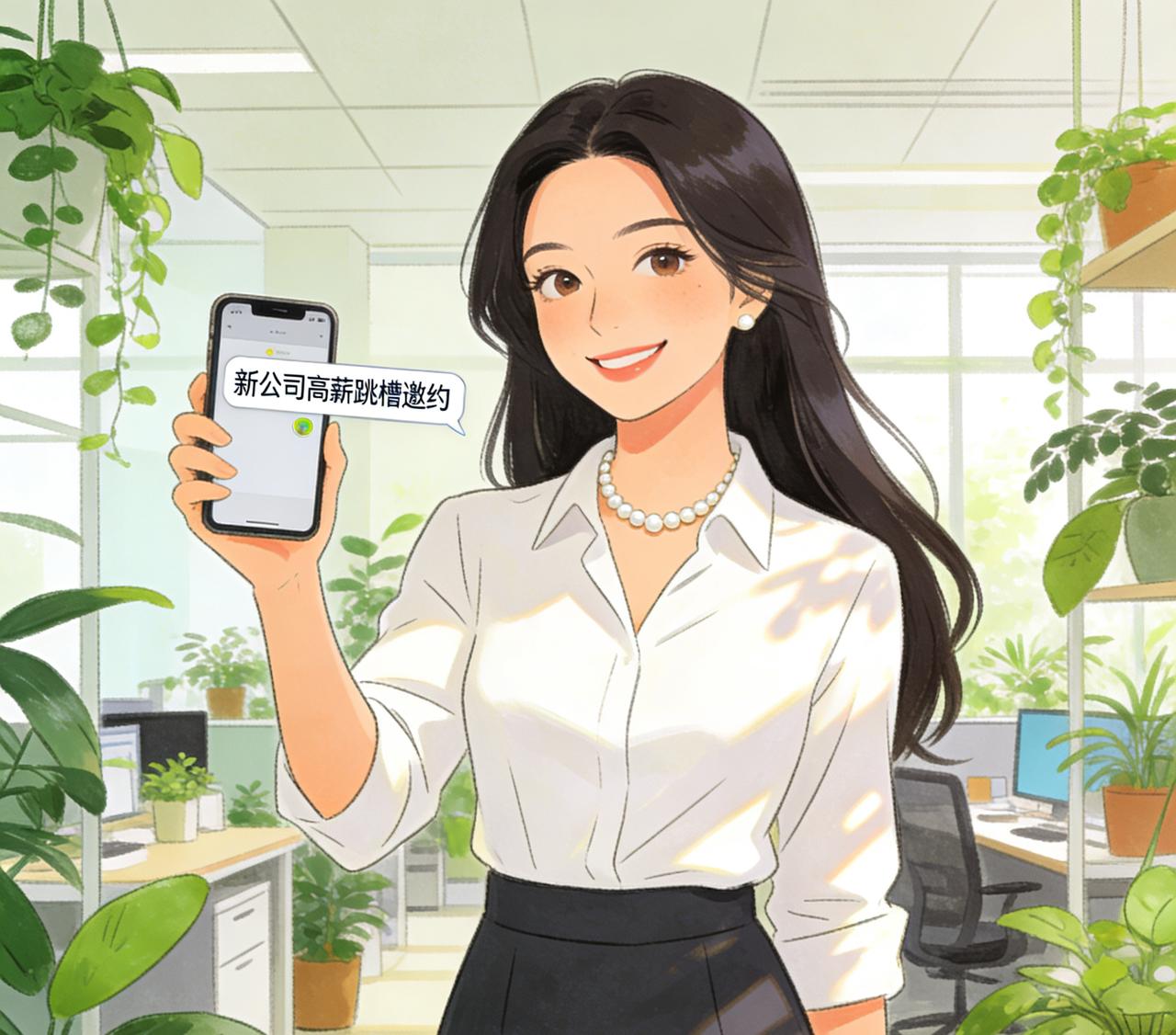 高薪陷阱【我原本工资1w，想跳槽去的新公司直接开出了1.8w，我就象征性地回了