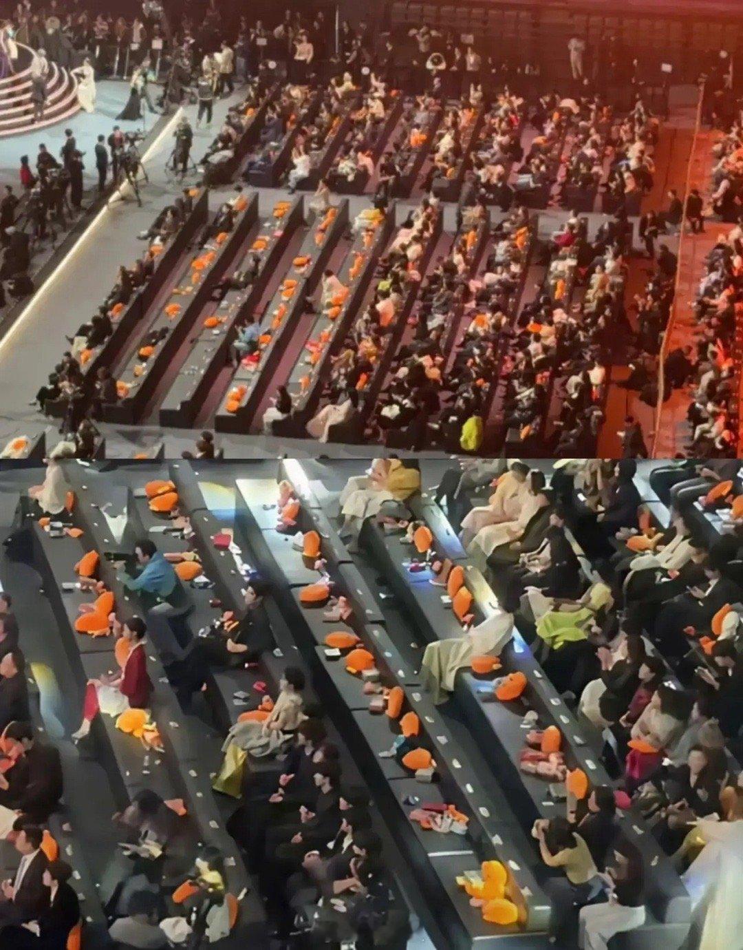 终于理清了微博之夜内场大面积空座的真相，根本不是艺人耍大牌不肯落座，问题出在肖战