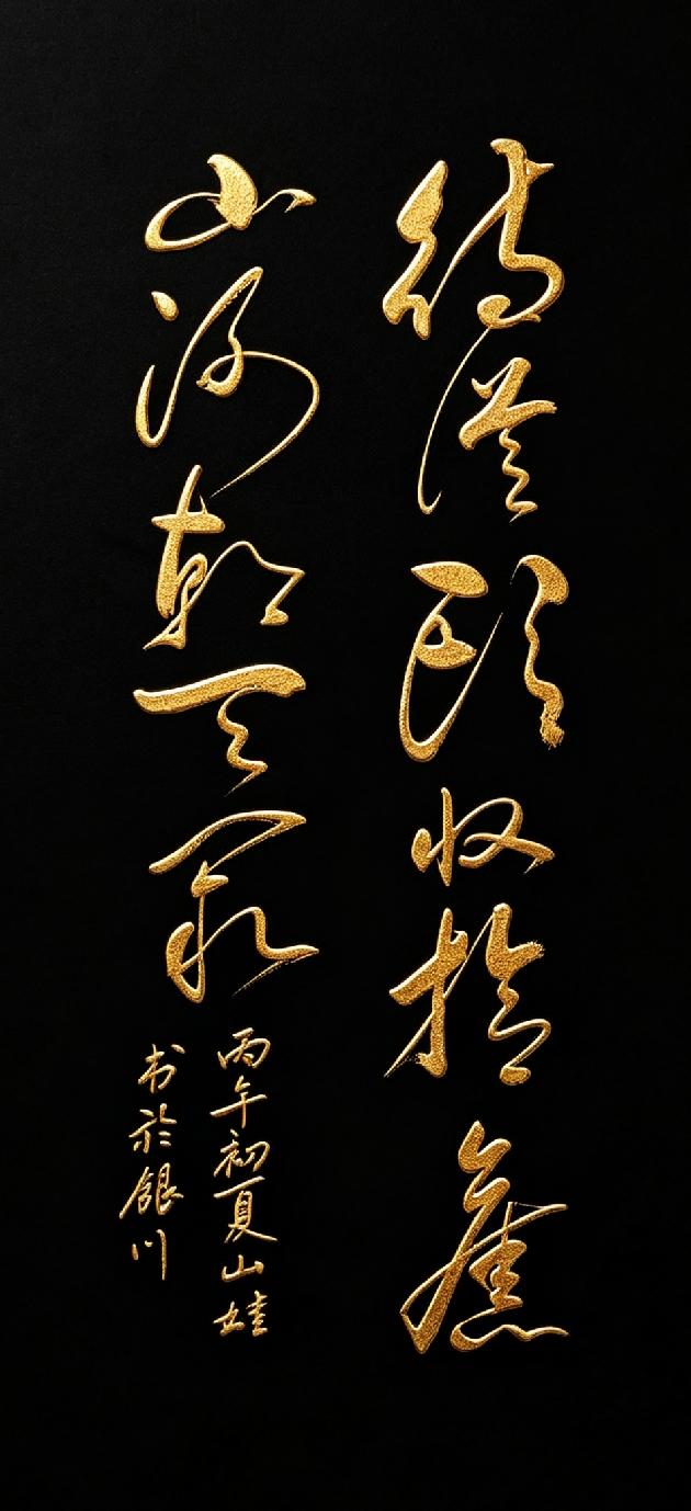这十一个字，写尽了中国人刻在骨子里的热血！当墨色落纸，笔锋便不再只是线条，而是
