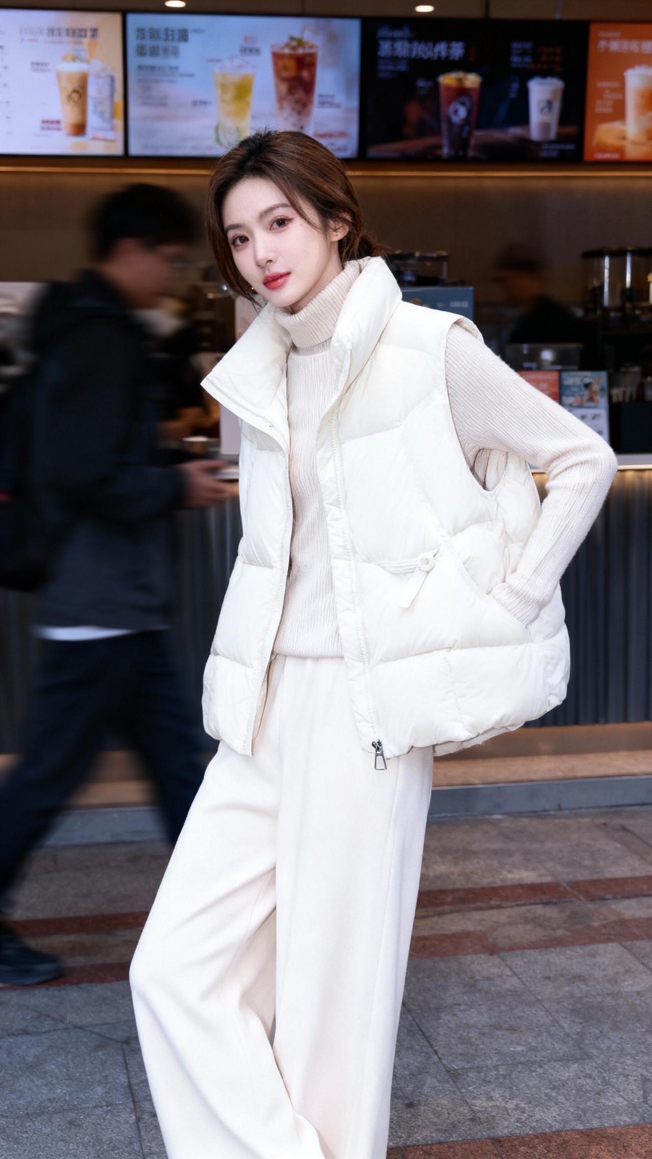 今天穿什么羽绒服衣服穿搭新年穿搭每日搭配分享👗时尚穿搭